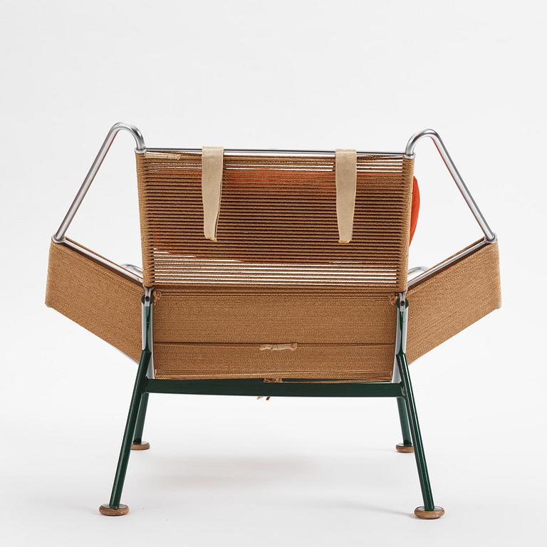 Hans J. Wegner, fåtölj, "Flag Halyard", Getama, Danmark, 1950-60-tal.