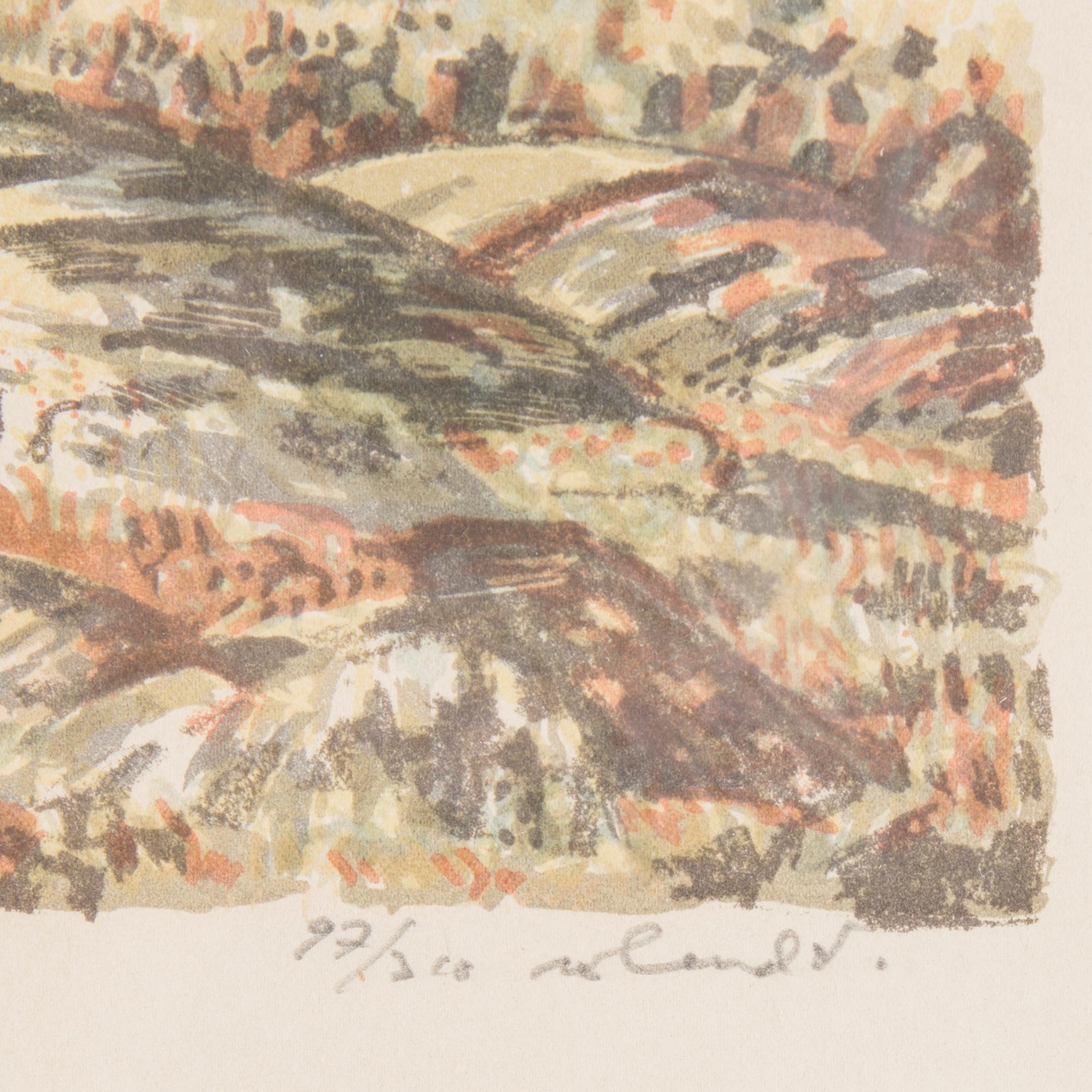 ROLAND SVENSSON, färglitografi, sign och numrerad 97/320.