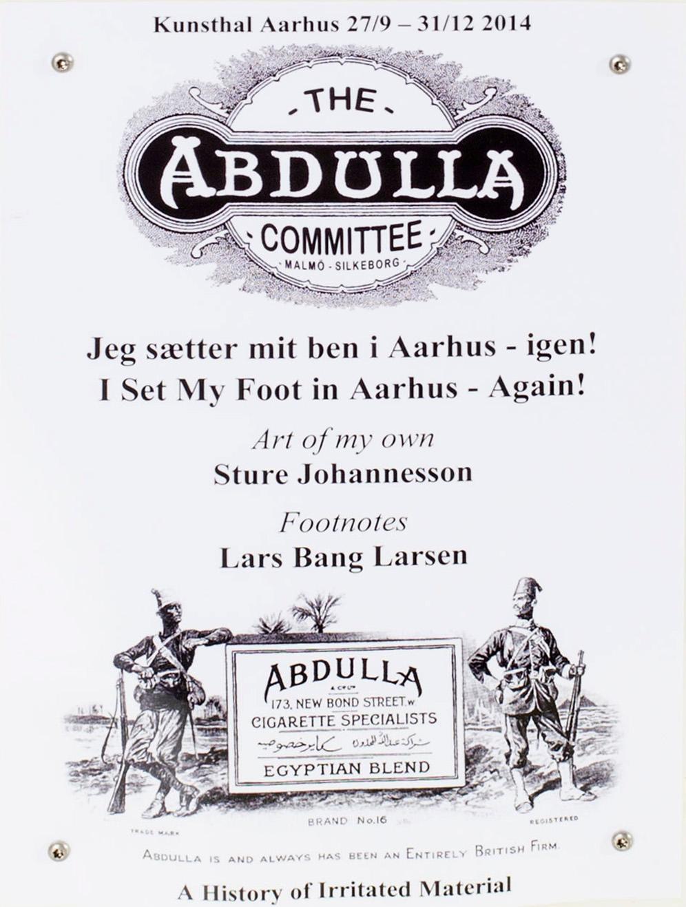 STURE JOHANNESSON,  bronsskulptur, "I Set My Foot in Aarhus – Again!" 2014.