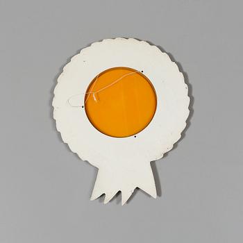 REKLAMSKYLTAR, ett par, litograferad plåt samt plast, 1900-talets andra hälft.