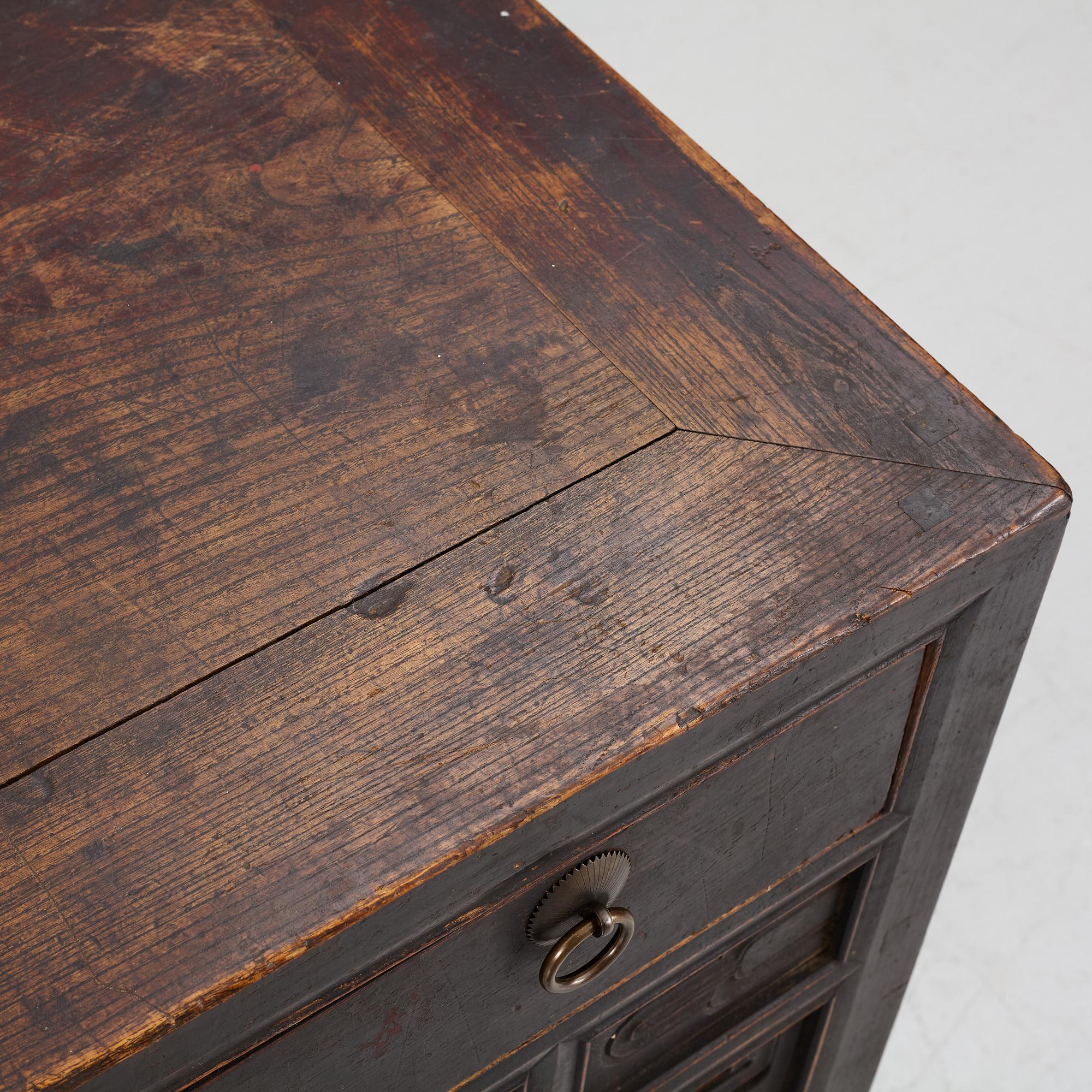A hardwood sideboard, China, early 20th century.