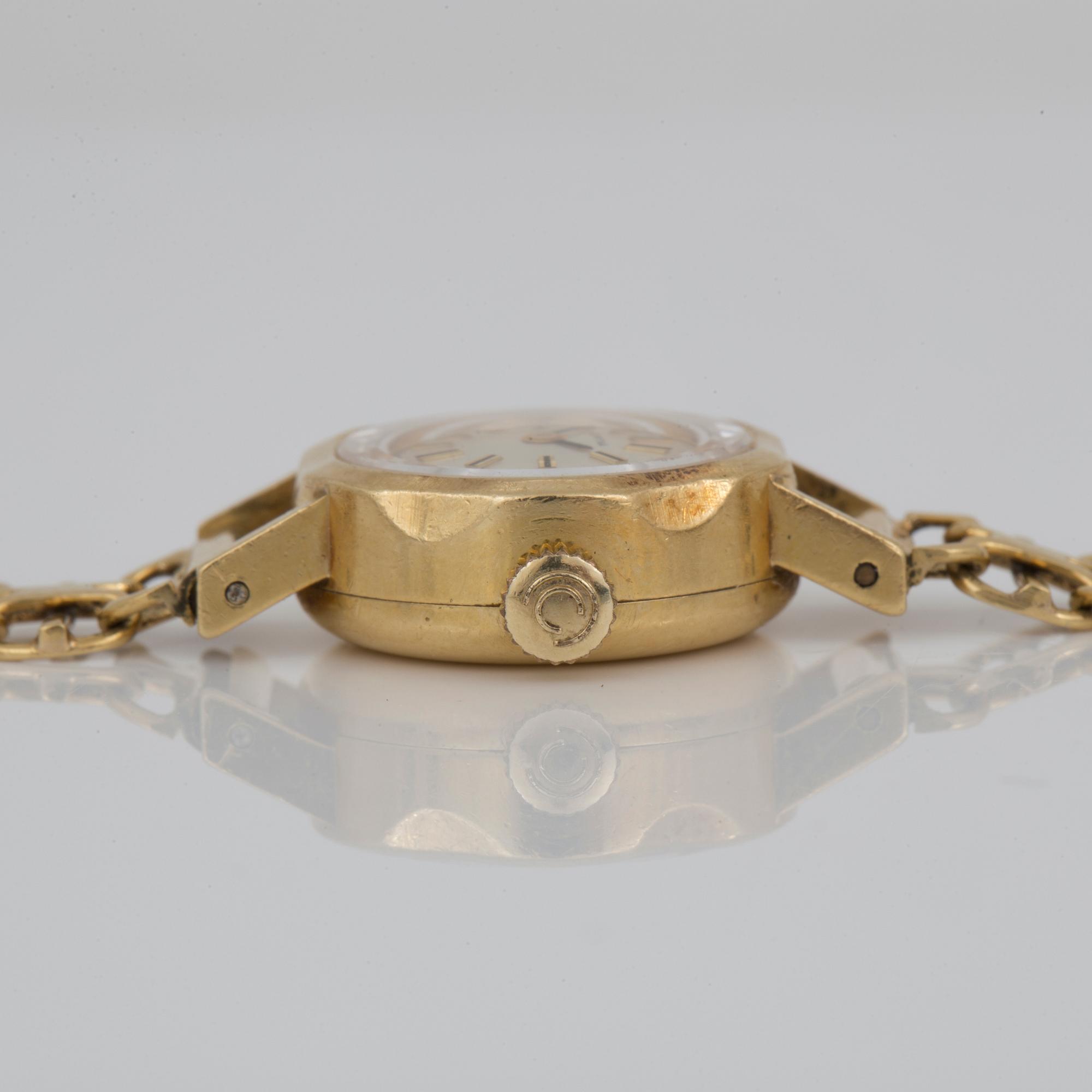 ARMBANDSUR, dam, Certina, Schweiz, 1900-talets andra hälft, 18K guld.