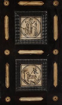 A Swedish cabinet from the late 17th century.