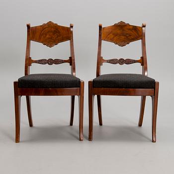 EIGHT RUSSIAN CHAIRS, early 19th century.