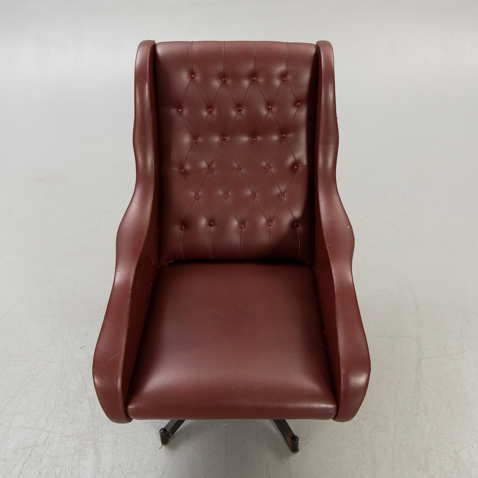 Osvaldo Borsani, snurrfåtölj Italien 1960-tal.