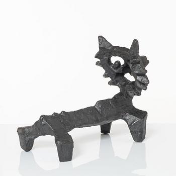 Olle Hermansson, eldhund, "Räven", Husqvarna.