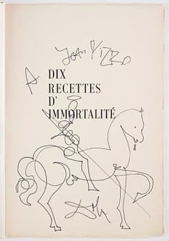 Salvador Dalí, Portfölj, "Dix Recettes d'Immortalité" (11).