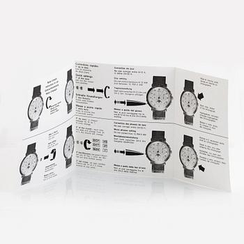 Urban Jürgensen, Reference 1, chronograph, ca 1986.