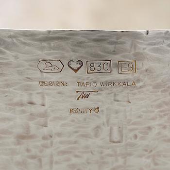 Tapio Wirkkala, skål, silver, Kultakeskus Tavastehus 2006.