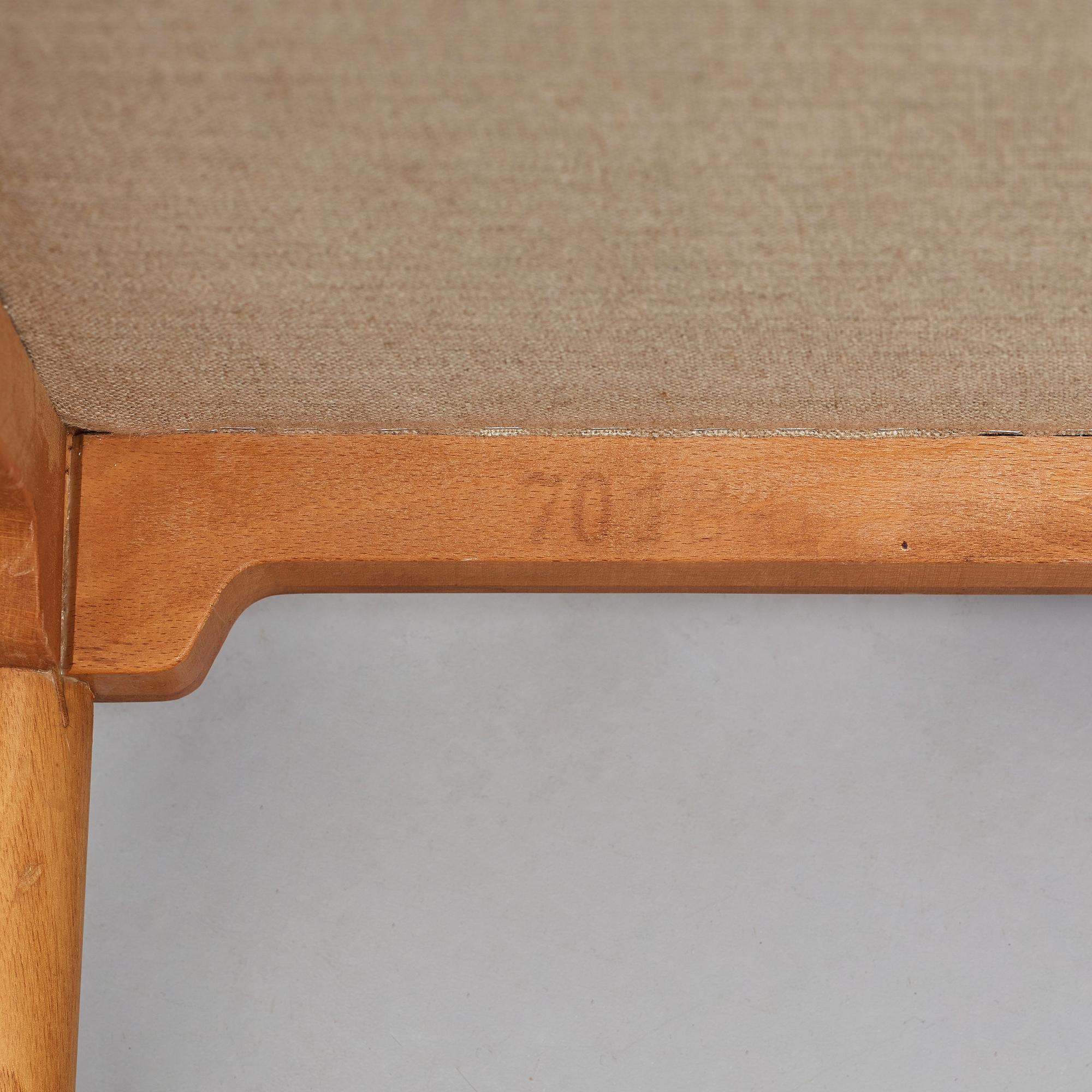 HANS J WEGNER, "Kinastolen" Fritz Hansen, Danmark, prototyp av modell "4283", utförd 1943-44.