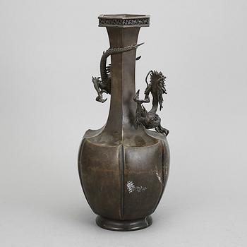 VAS, brons, Japan, Meiji, (1868-1912).