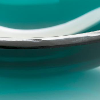 Nanny Still, art glass, signed Riihimäen Lasi OY Nanny Still.