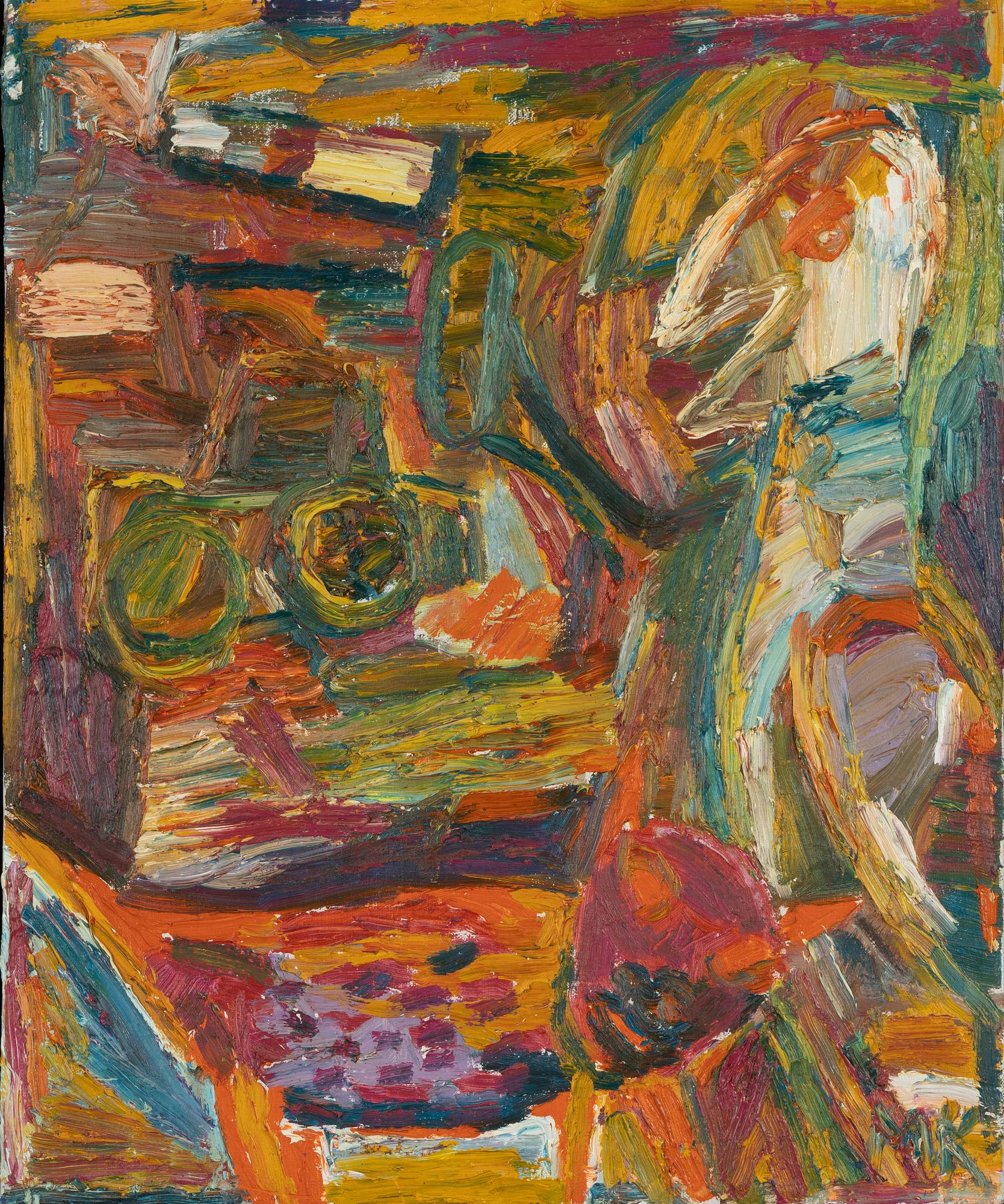 Mauritz Karström, oil on canvas, signed. Signed and dated 1999 verso.
