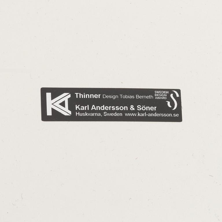 Tobias Berneth, A 'Thinner' table, Karl Andersson & Söner, Huskvarna.