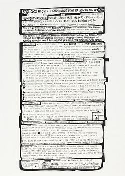 Friedensreich Hundertwasser, photo lithograph and silk screen with metal embossing, 1984. Signed and numbered 6351/10002.