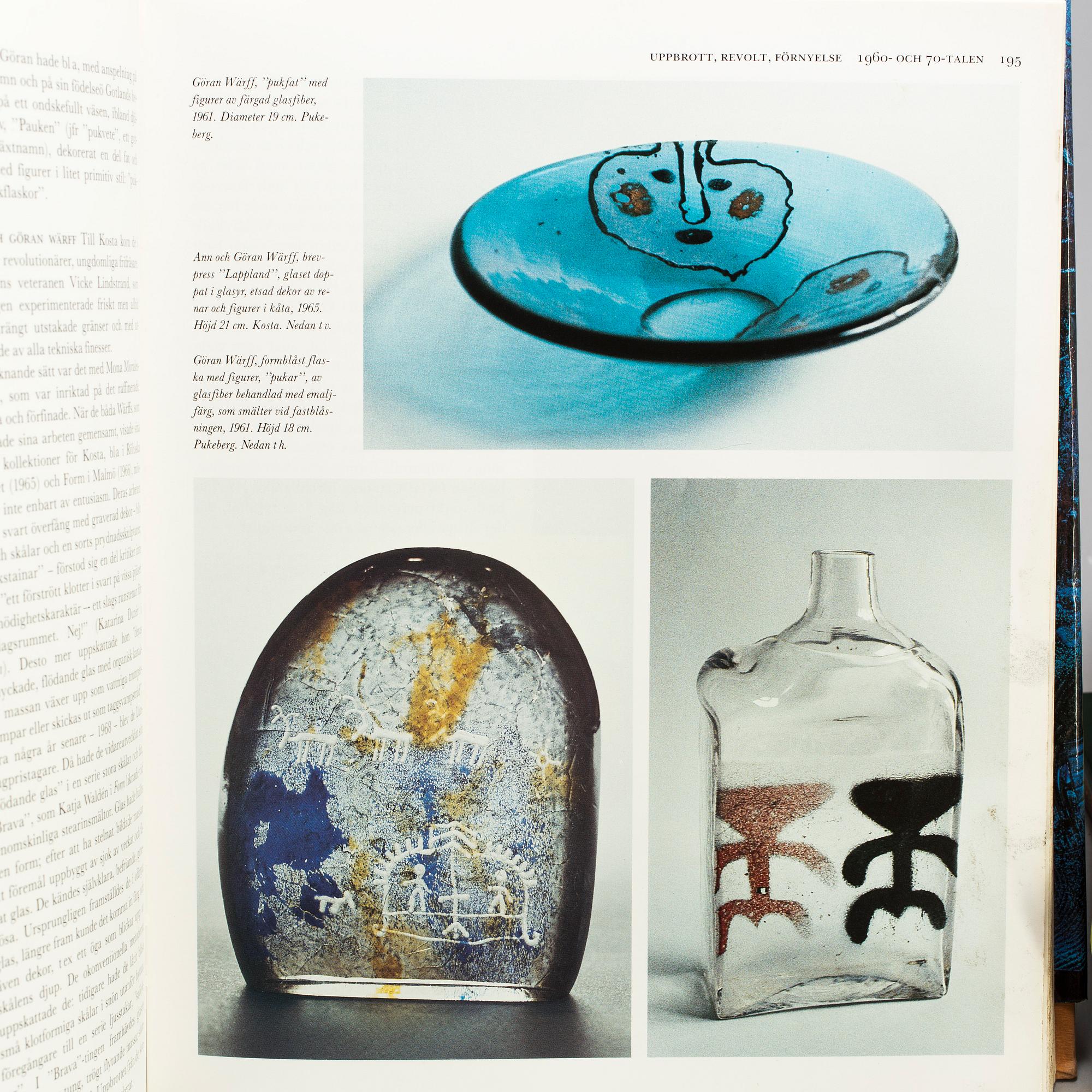 a lot of books about swedish and norwegian glass, including "Svenskt glas", Jan Brunius, Elisa Steeberg, 1995.