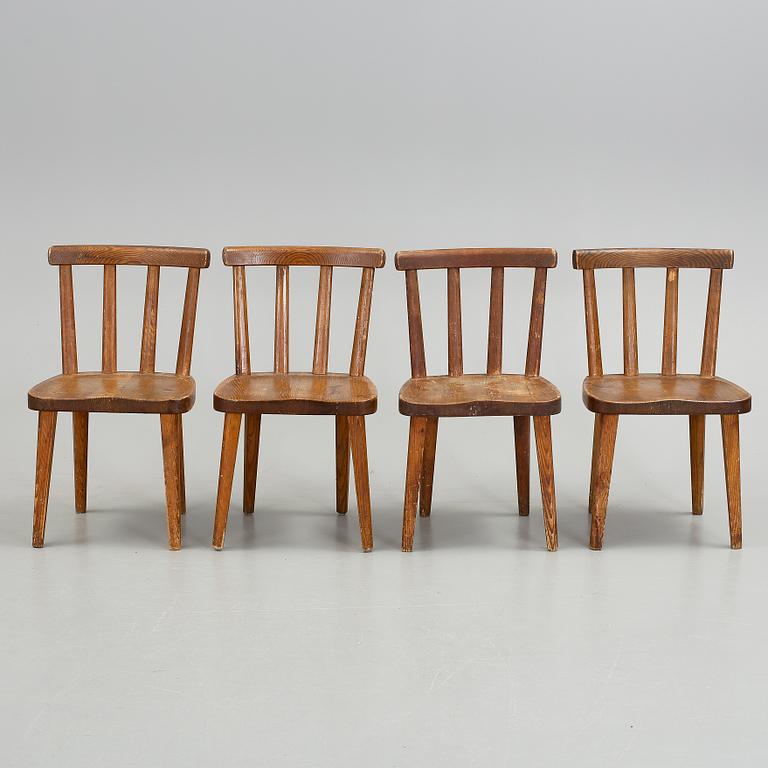 STOLAR, 4 st, "Utö", Axel Einar Hjorth, Nordiska Kompaniet, 1930-tal.