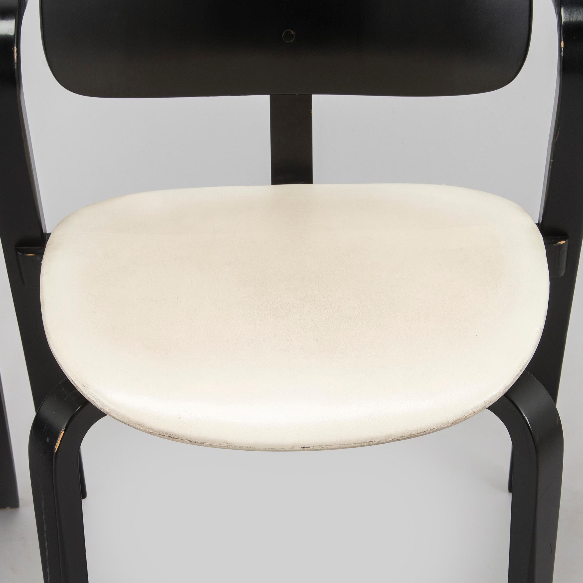 Ilmari Tapiovaara, karmstolar, 4 st, "Aslak", Asko 1960-tal.