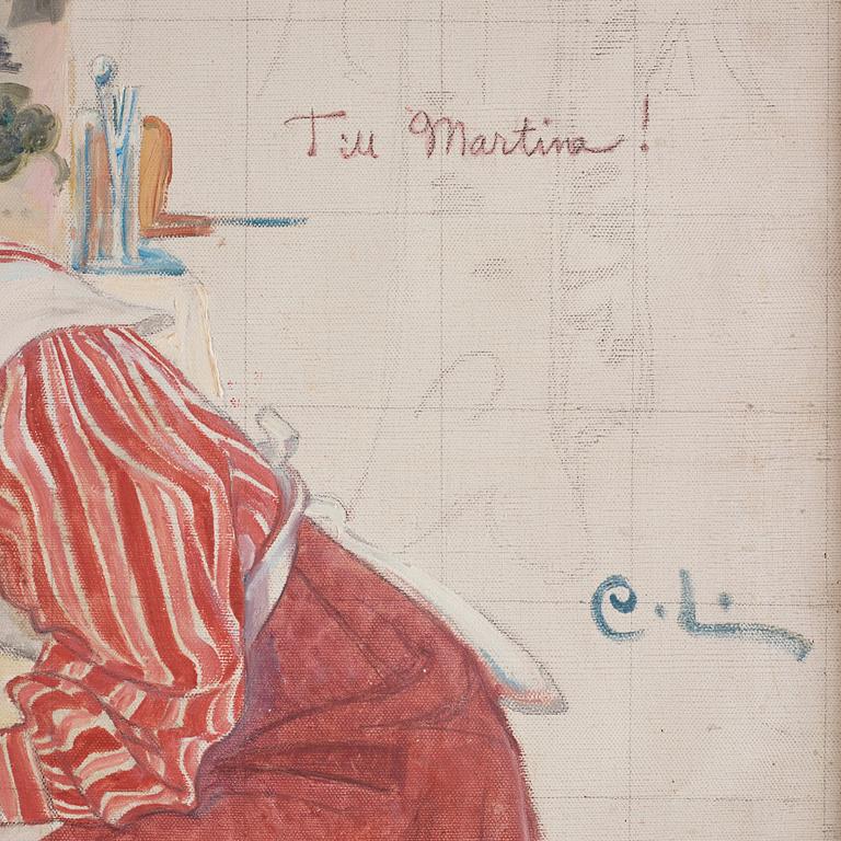 Carl Larsson, Martina med matkorgen (studie till "Frukost i det gröna").