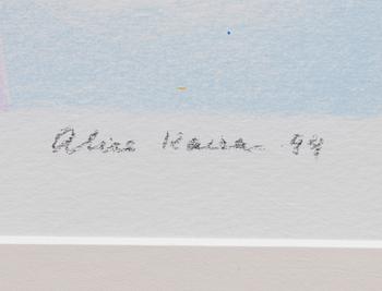 ALICE KAIRA, litografi, signerad, daterad 94 och numrerad 116/140.