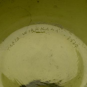 TAPIO WIRKKALA, maljakko, malli 3537, Iittala, signeerattu.