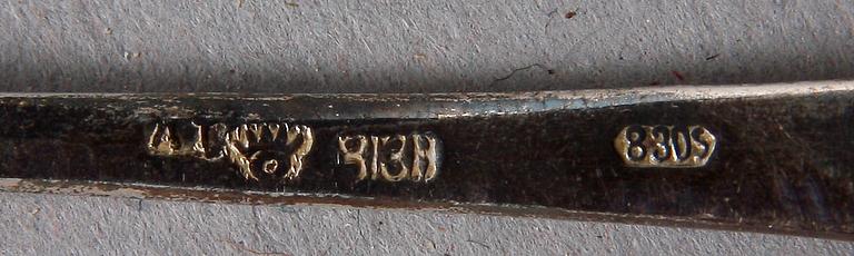 PARTI SILVER, 28 delar, Finland, 1900-talets första hälft.