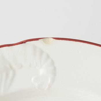 Eight crayfish plates, Rörstrand, second half of the 20th Century.