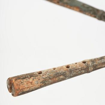 A Swedish 18th century weaving tool.