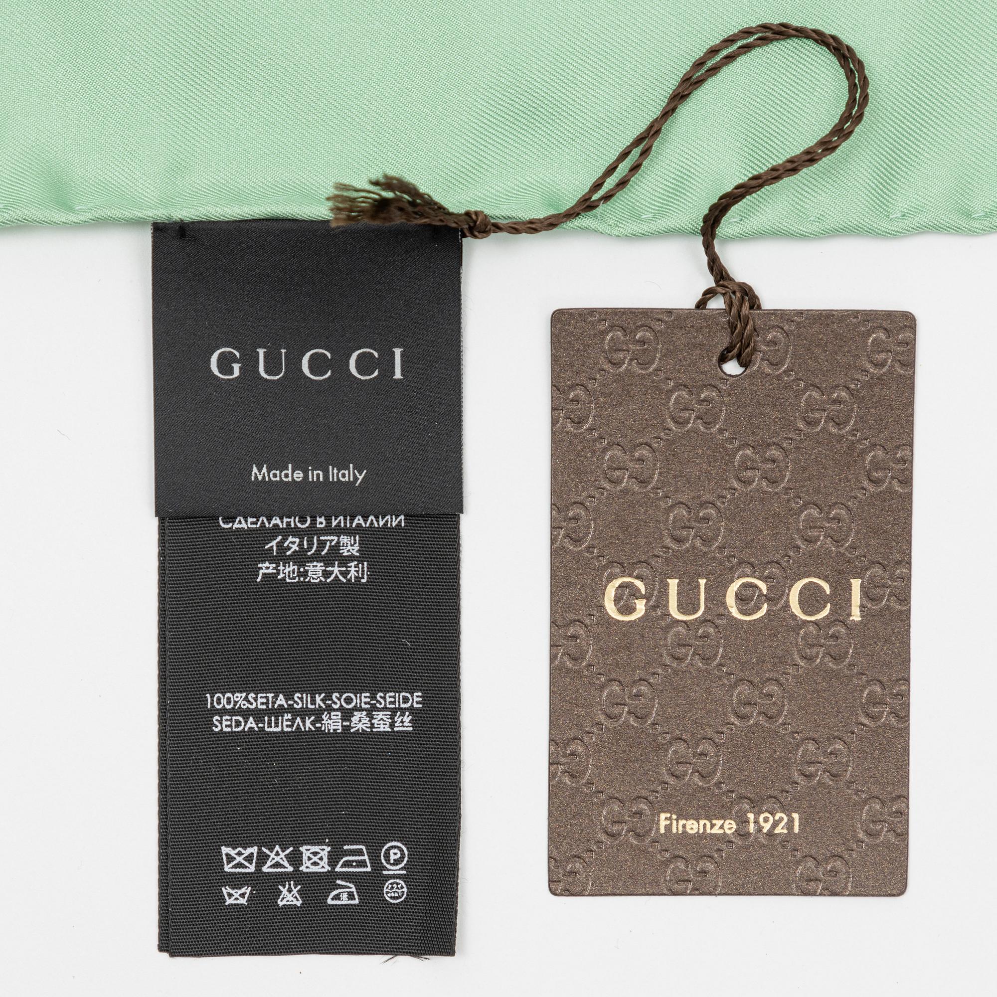 Gucci, scarf, "Flora".