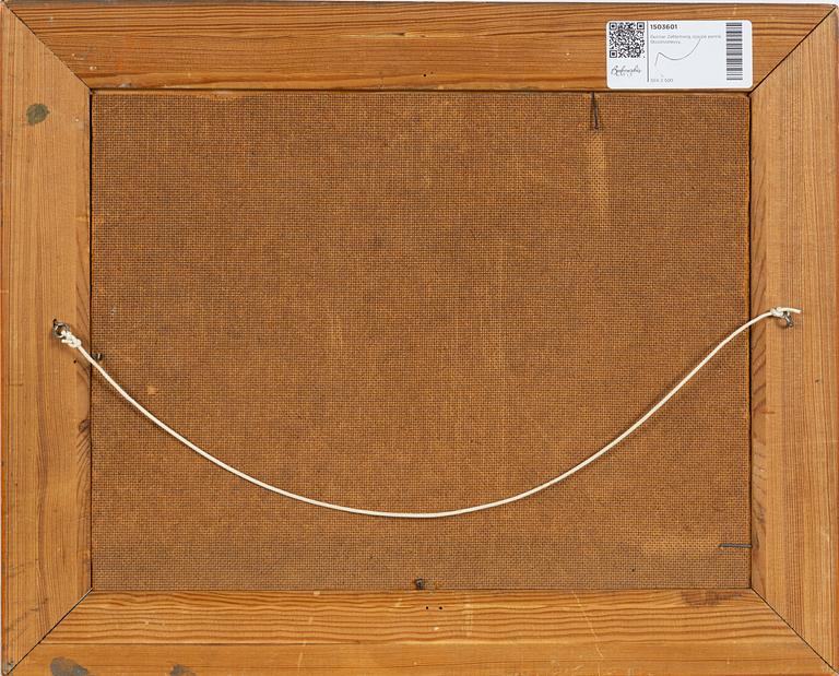 Gunnar Zetterström, Vinterbild mot Riddarholmen.