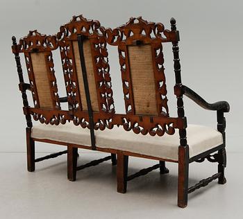 SOFFA, barockstil, 1800-talets andra hälft.