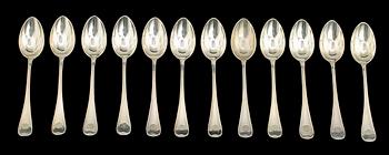 PARTI SILVER, 13 delar, 1900-tal, ca 360 gr.