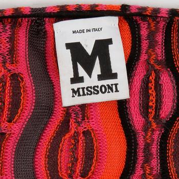 MISSONI, a multi-coloured shawl.