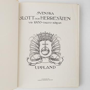 "Svenska slott och herresäten vid 1900-talets början", 5 vol, Stockholm 1908-14; samt Ny följd 4 vol, Stockholm 1918-23.