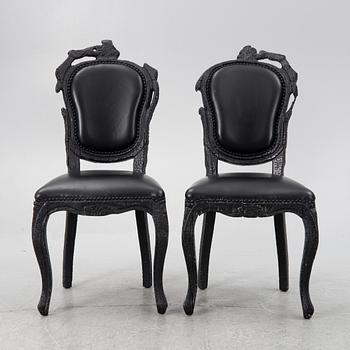 Maarten Baas, ten 'Smoke Dining Chair, Moooi, Netherlands, after 2002.