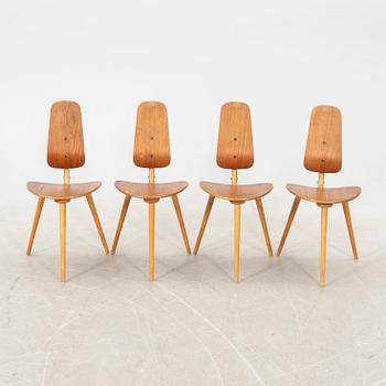 Bengt Ruda, chairs 4 pcs, "Grill/Tåga, IKEA, 1958-59.