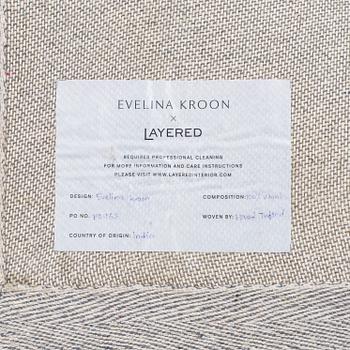 Evelina Kroon, a tufted carpet, "Fern Garden", Layered, ca. 350 x 250 cm.