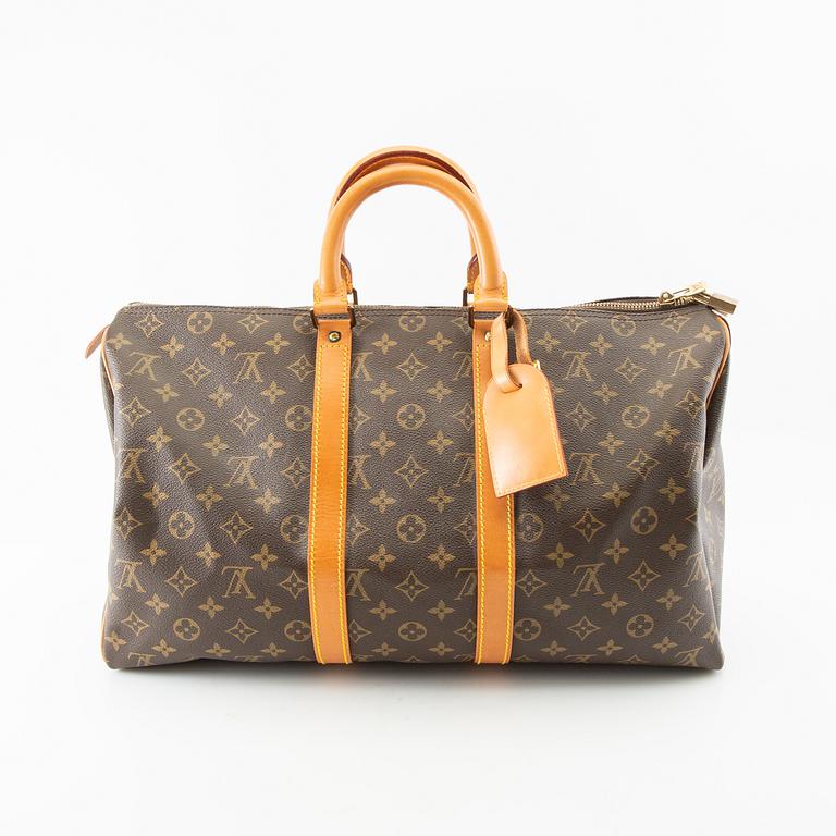 Louis Vuitton, bag, "Keepall 45", France, 1985.