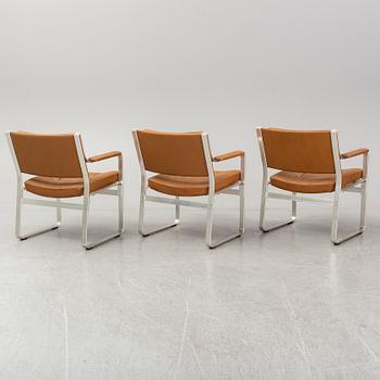 KARL ERIK EKSELIUS, fåtöljer 3 st, "Mondo", JOC.