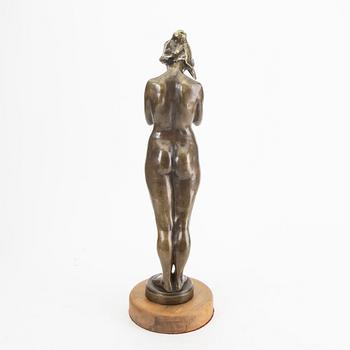 Janos Horvai, a signed bronze sculpture.