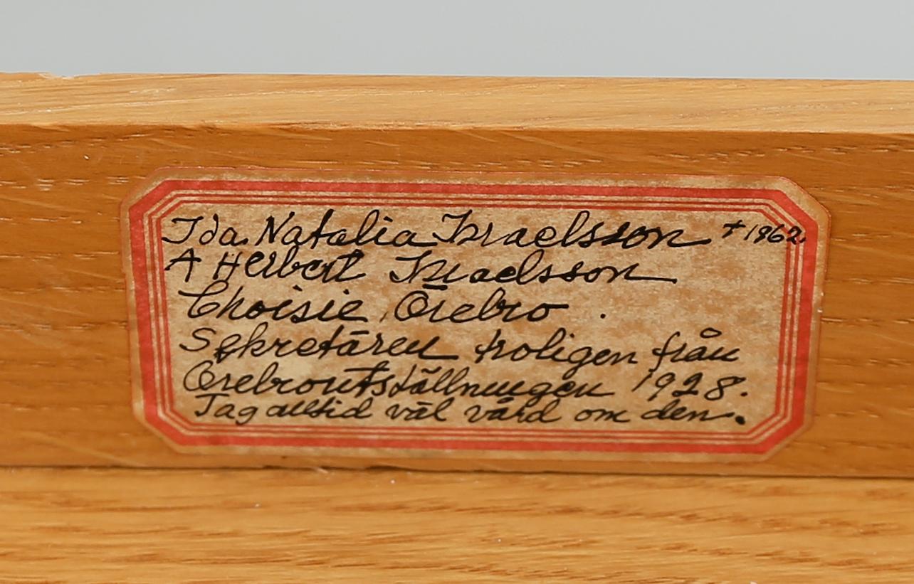 SKRIVSEKRETÄR, art déco.