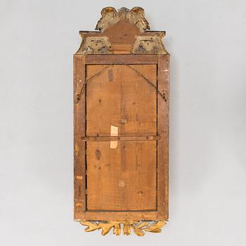 Peili, kustavilainen, signeerattu Johan Åkerblad, (mestari Tukholmassa 1758 - 1799), päivätty 1785.