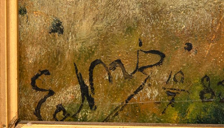Unknown artist 19th century, The Old Tree.