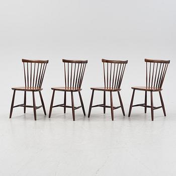 Stolar, 4 st, Nesto, 
Nässjö Stolfabrik AB, 1950/60-tal.
