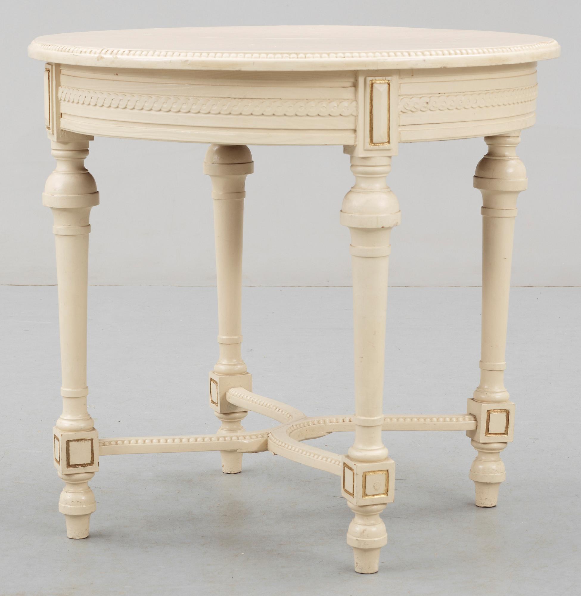 SALONGSBORD, gustaviansk stil, 1900-talets början.