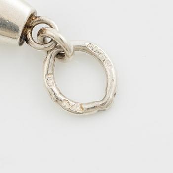 Saarela Arvo, necklace, silver with amethysts, Enköping 1966.