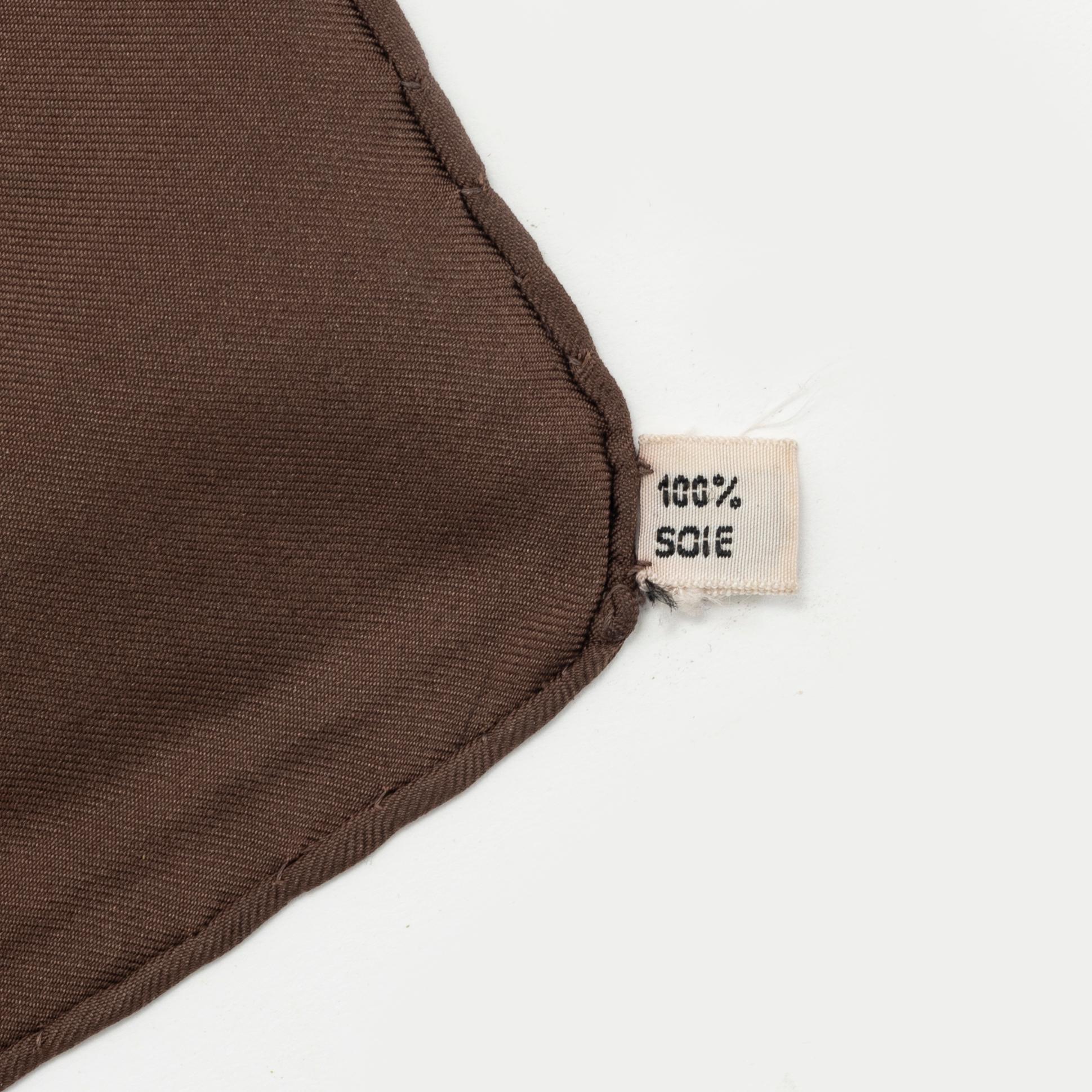Hermès, scarf, "Chess".