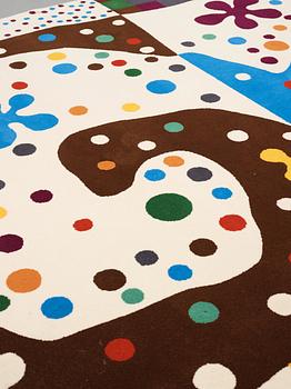 Josef Frank, Matta "Matta nr II", handtuftad, ca 397 x 278-279 cm (samt kortsidorna med ca 1 cm foder).