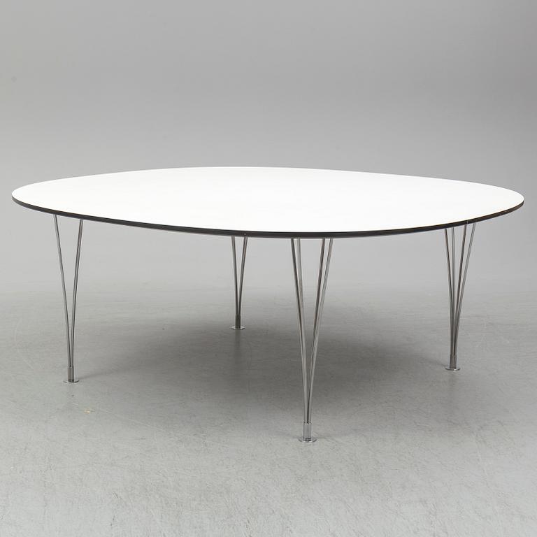 BRUNO MATHSSON & PIET HEIN, a 'Supercirkel' table, Bruno Mathsson International, Värnamo, 2013.