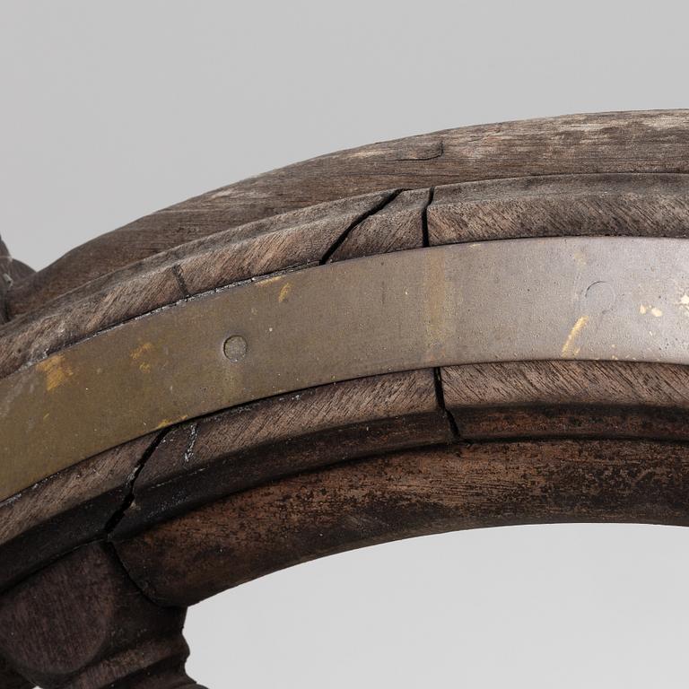 Skeppsratt / styre, Burmeister & Wains, Köpenhamn, Danmark.